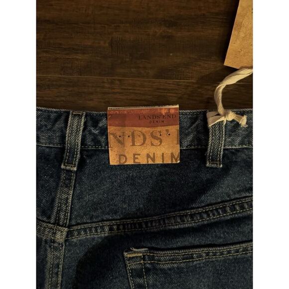 Lands' End Women's Jeans Original Fit Traditional Waist Tapered 20W Plus - Picture 2 of 7